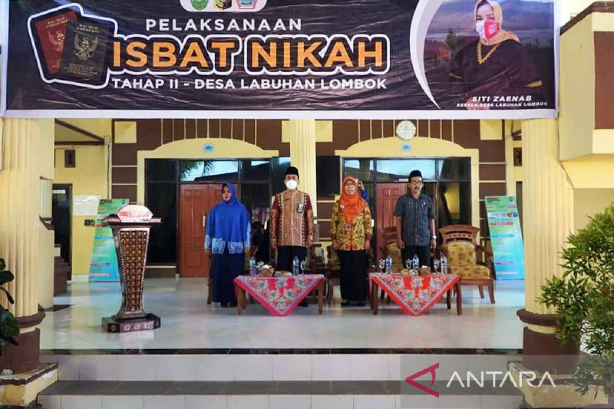 Ratusan pasangan di Lombok Timur ikuti isbat Nikah