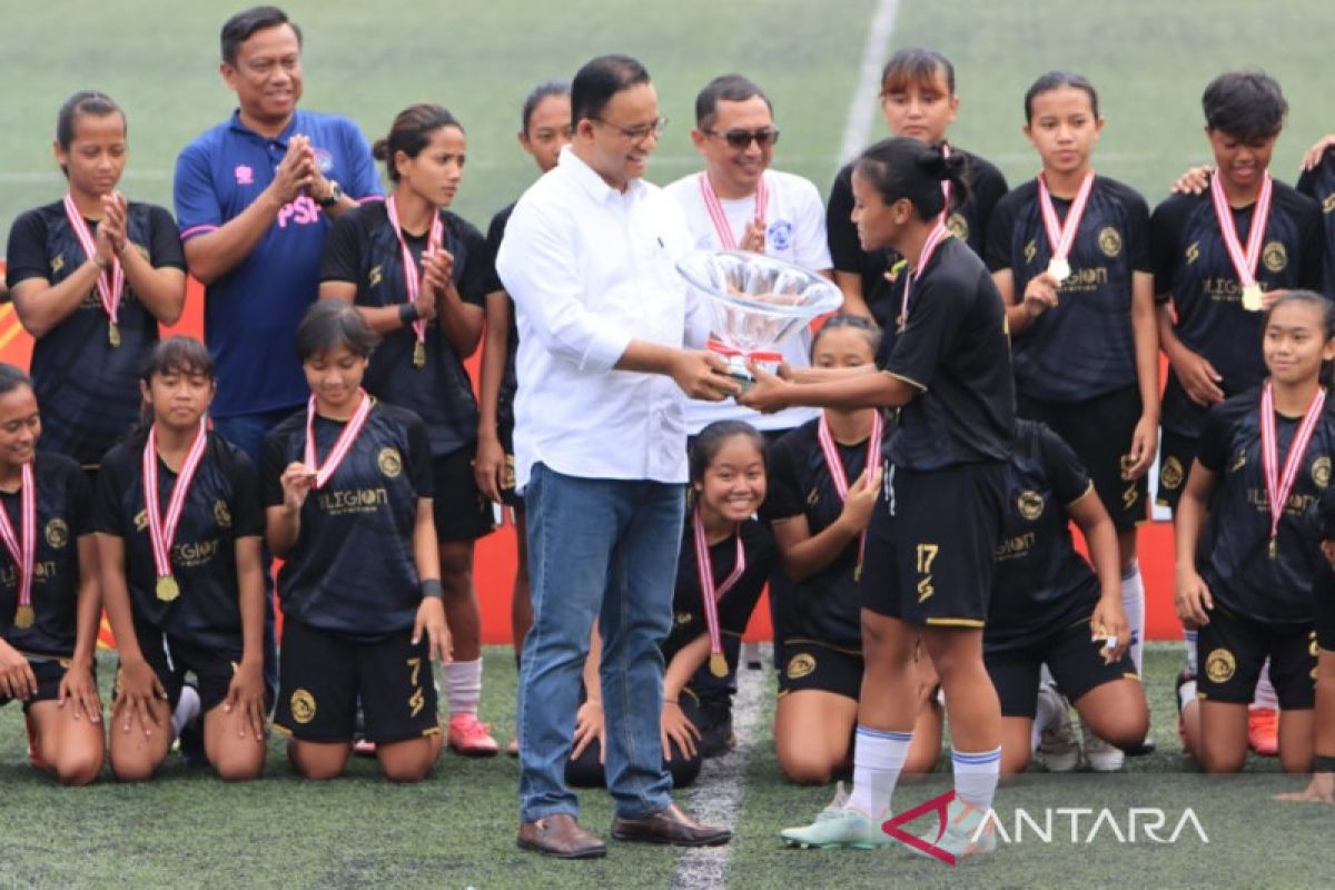 Arema FC Women juara Piala Gubernur DKI Jakarta 2022