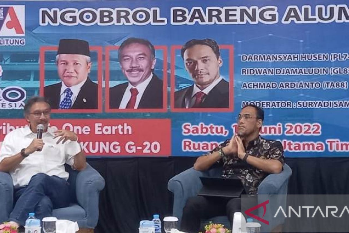PT Timah-Alumni ITB Babel "ngobrol bareng" mendukung G20 Belitung