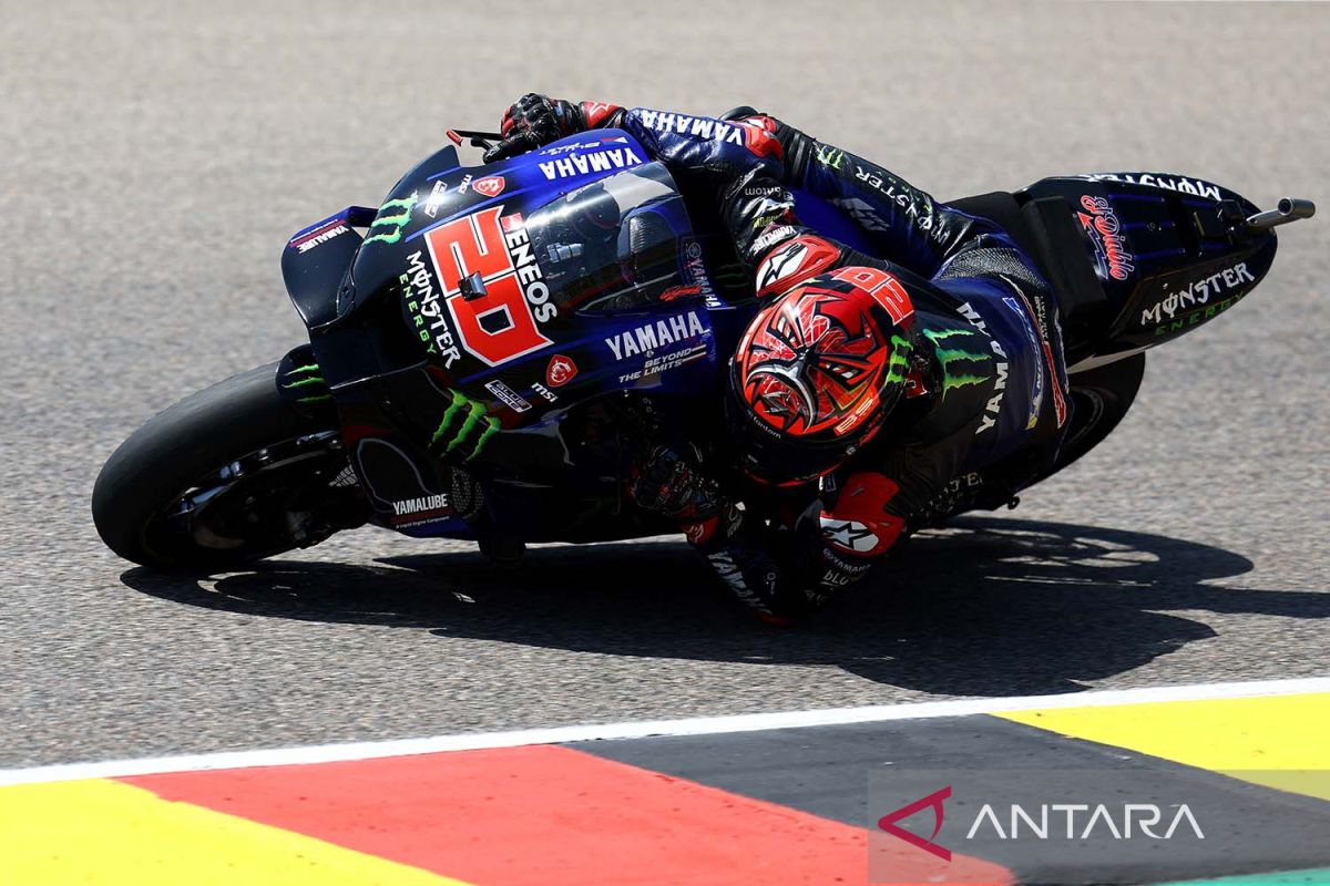 Quartararo raja baru di Sachsenring lewat kemenangan dominan di Jerman