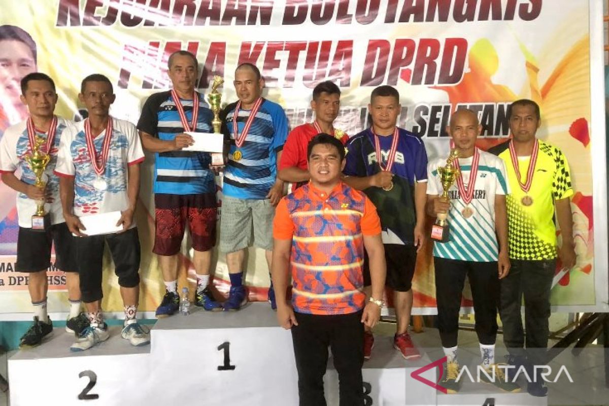 Final Piala Ketua DPRD HSS dukung target empat medali emas Porprov
