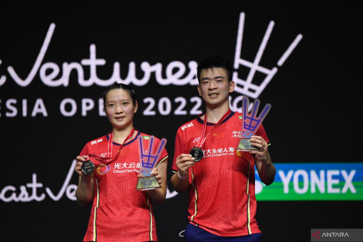 China bawa dua gelar pada Indonesia Open 2022 di Istora