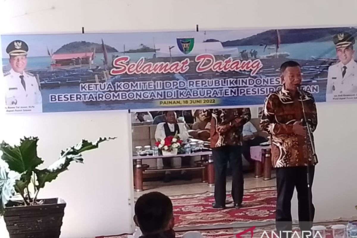 Bupati Pesisir Selatan berharap DPD-RI kaji ulang pengalihan kewenangan kabupaten ke provinsi