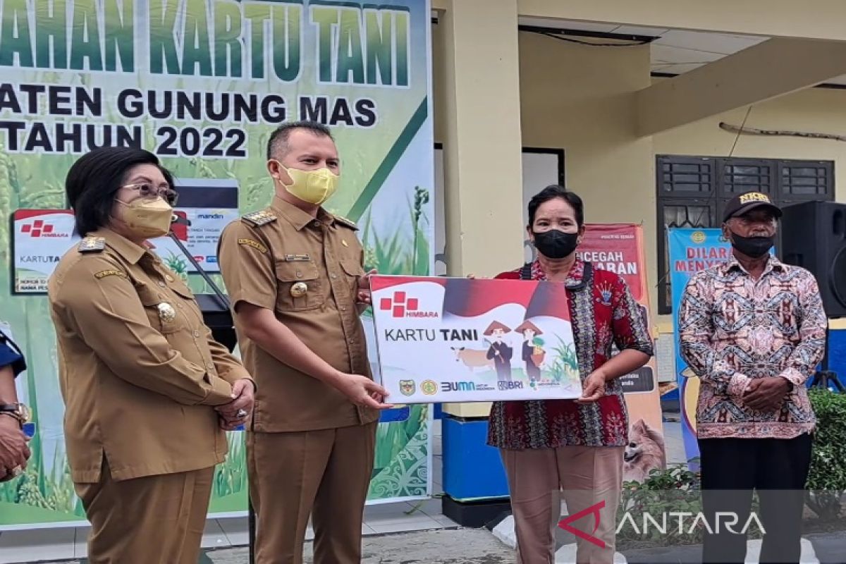 Petani Gunung Mas didorong optimalkan pemanfaatan Kartu Tani