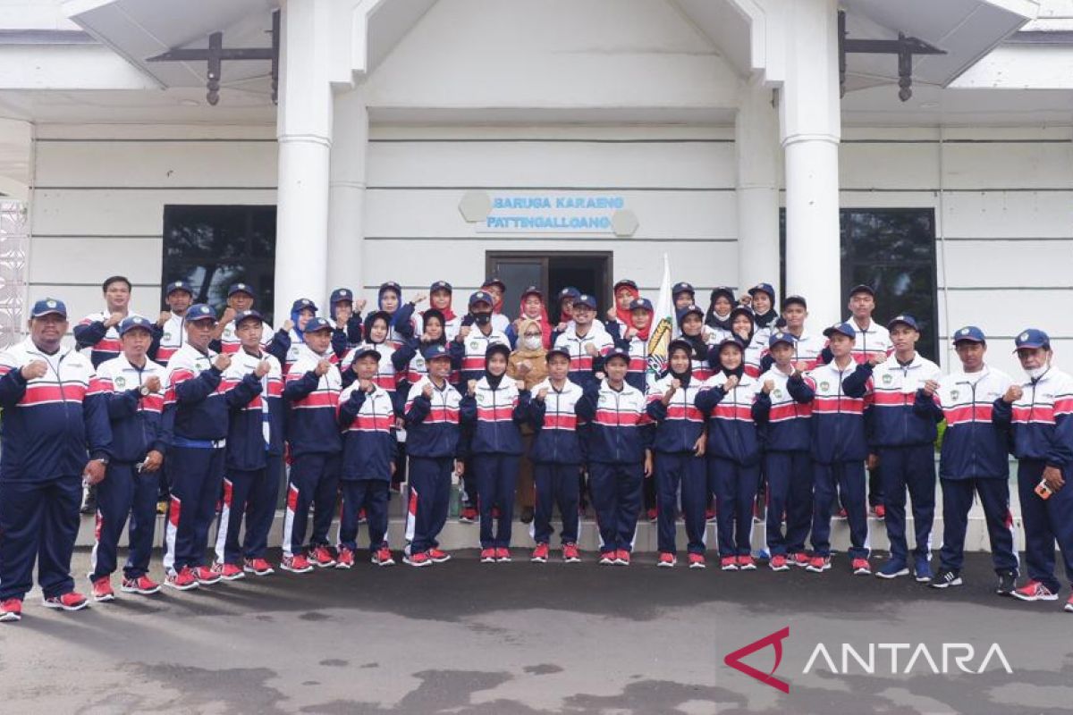 56 atlet Gowa ikut berkompetisi pada Popda Sulsel 2022