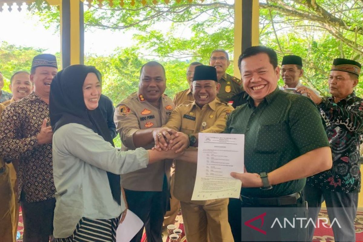 Konflik dua kubu koperasi di Desa Terantang diselesaikan LAK