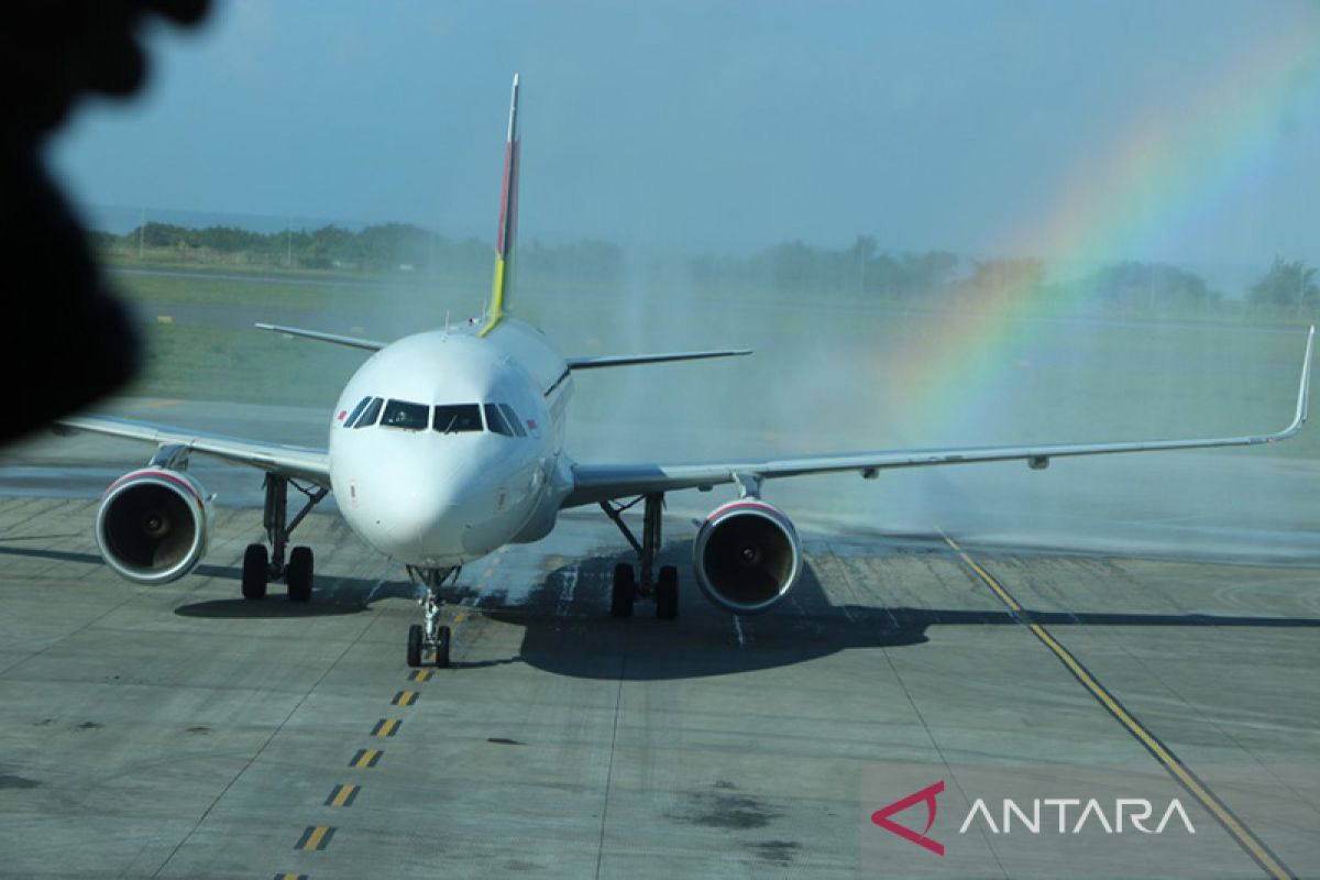 Pelita Air melayani penerbangan rute Bandara Soekarno-Hatta-YIA