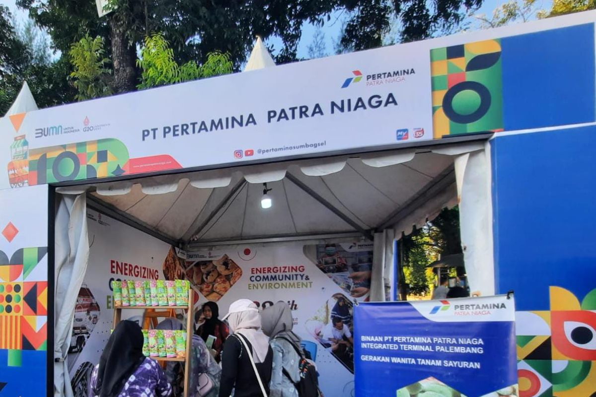 UMKM Mitra Binaan Pertamina Patra Niaga Sumbagsel meriahkan HUT Kota Palembang
