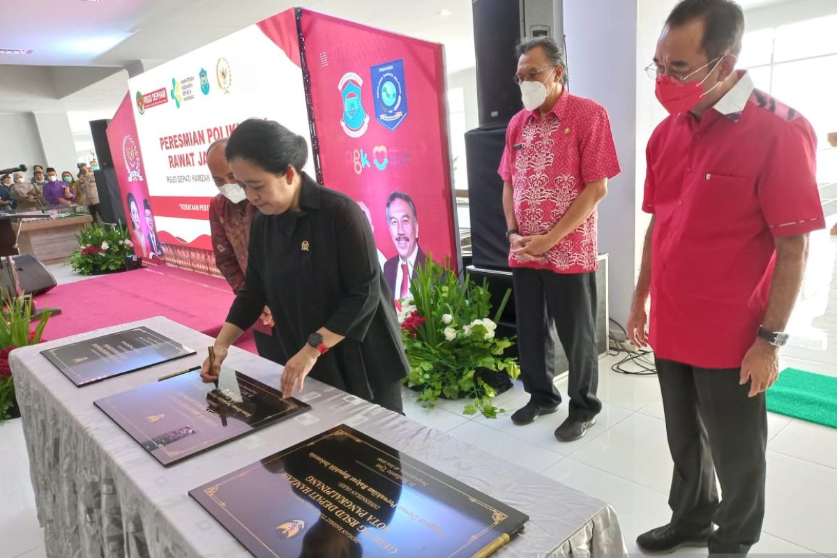 Ketua DPR Puan Maharani resmikan RSUD Depati Hamzah Pangkalpinang