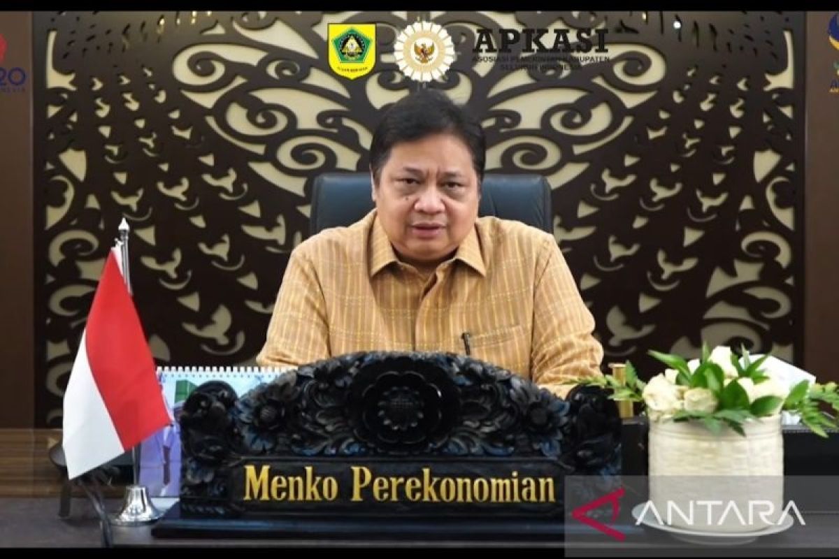 Menko Perekonomian Airlangga minta Pemda respons cepat untuk jaga pemulihan ekonomi