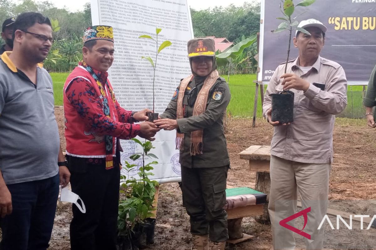 Gapki Kalbar partisipasi di hari lingkungan hidup sedunia, tanam 1.100 pohon di Sintang