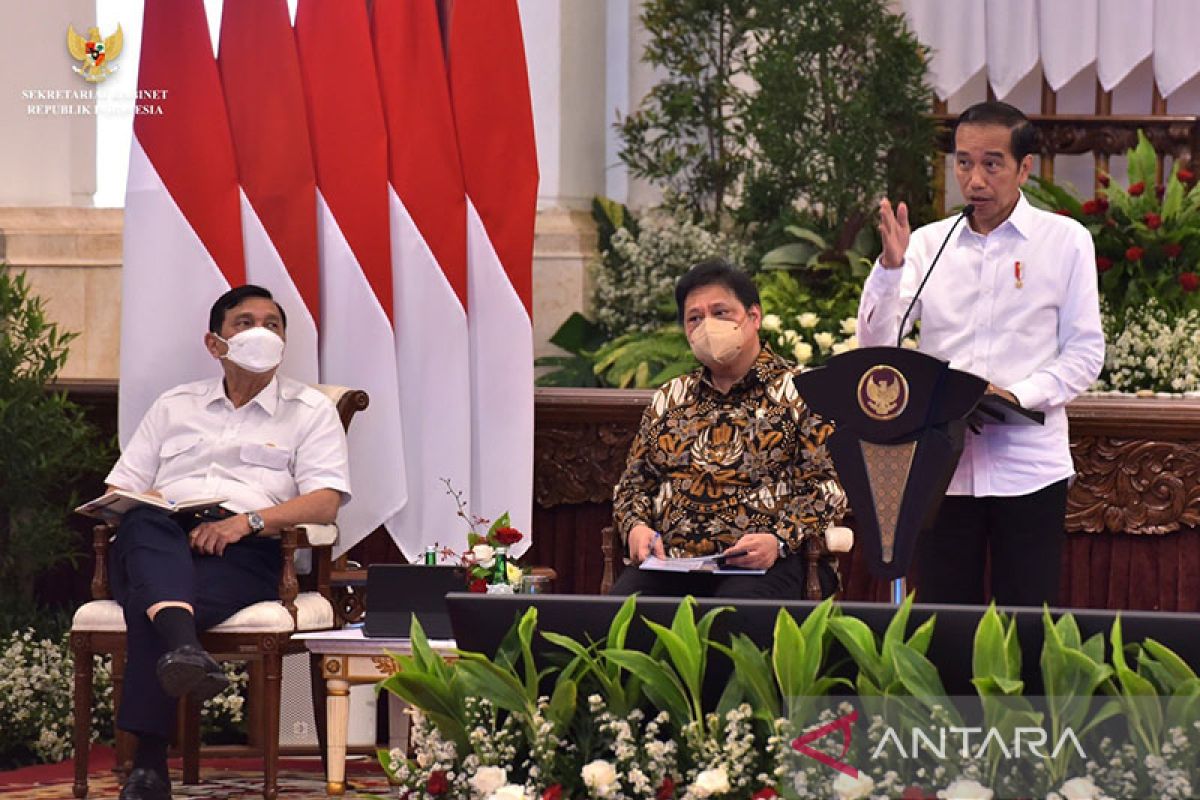 Presiden Joko Widodo sampaikan tiga fokus ubah ancaman  krisis pangan jadi peluang