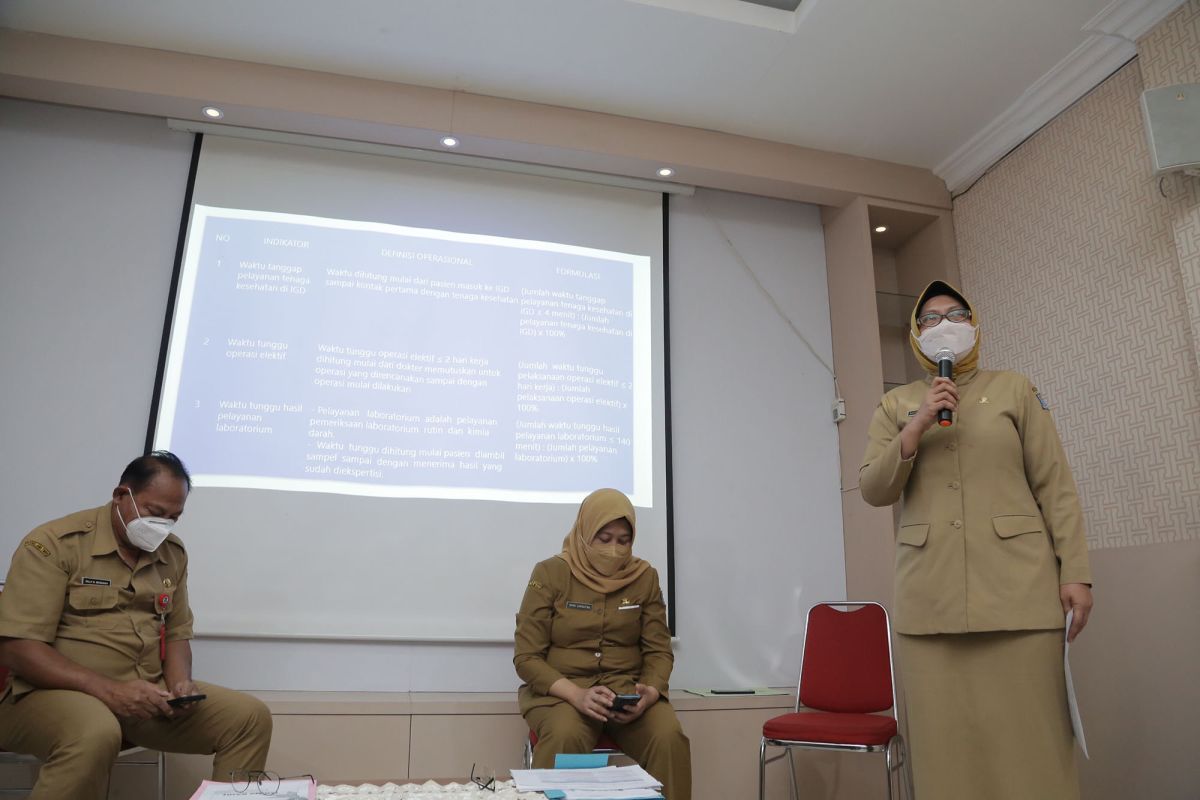 Dinkes Surabaya paparkan targetkan percepatan layanan kesehatan pada 2022