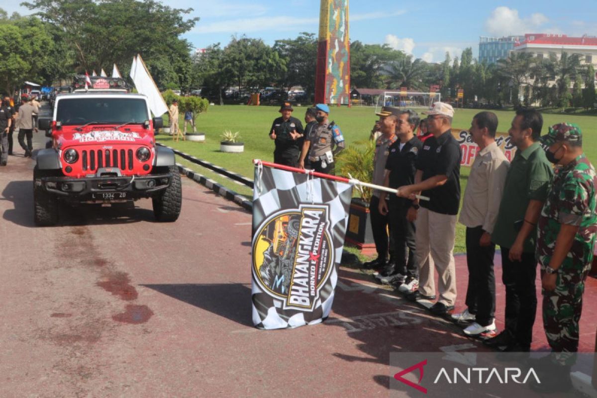 Bhayangkara Borneo Offroad Adventure 1.500 km IKN ke Tanjung Puting