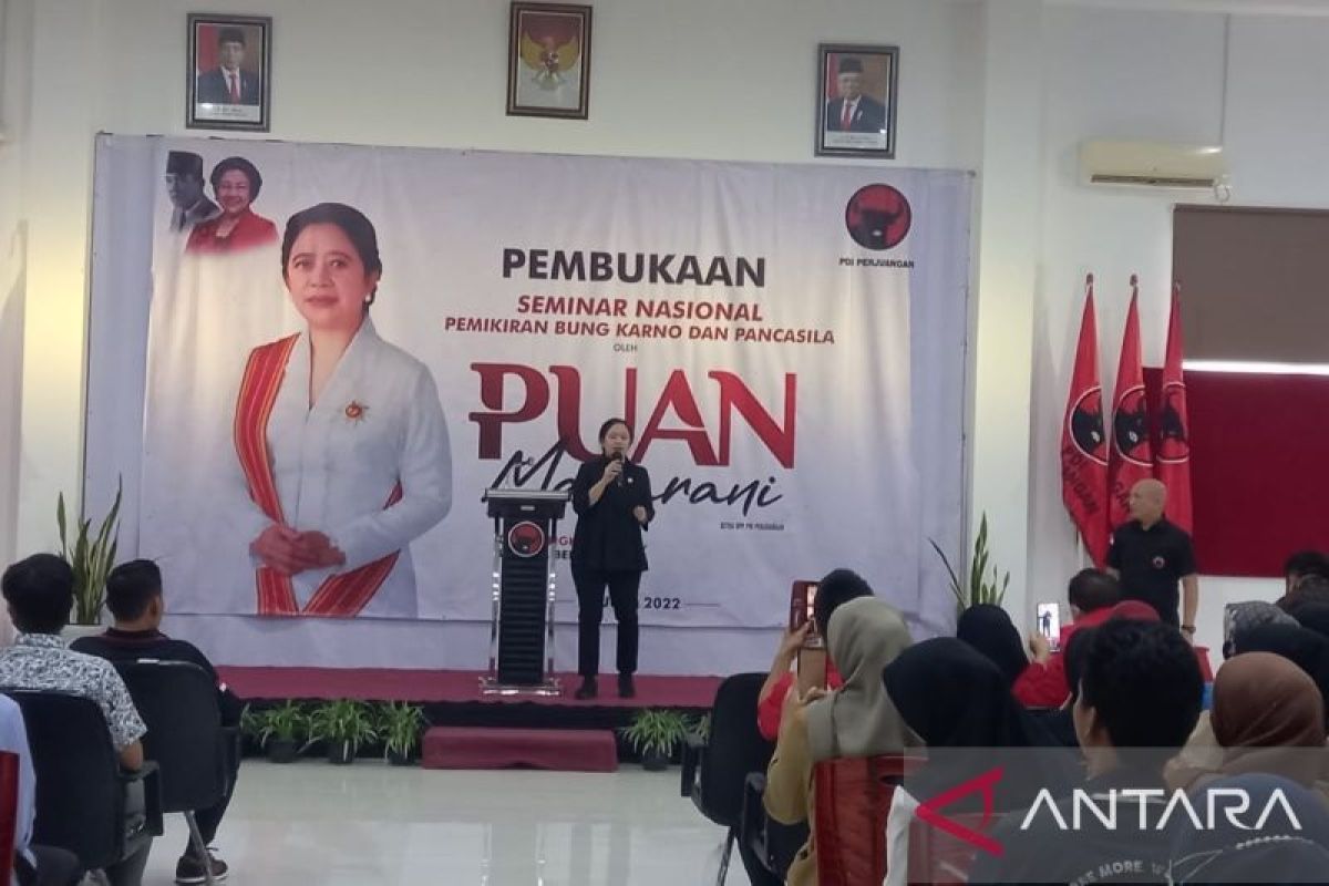 Ketua DPR Puan Maharani buka Seminar Pemikiran Bung Karno dan Pancasila