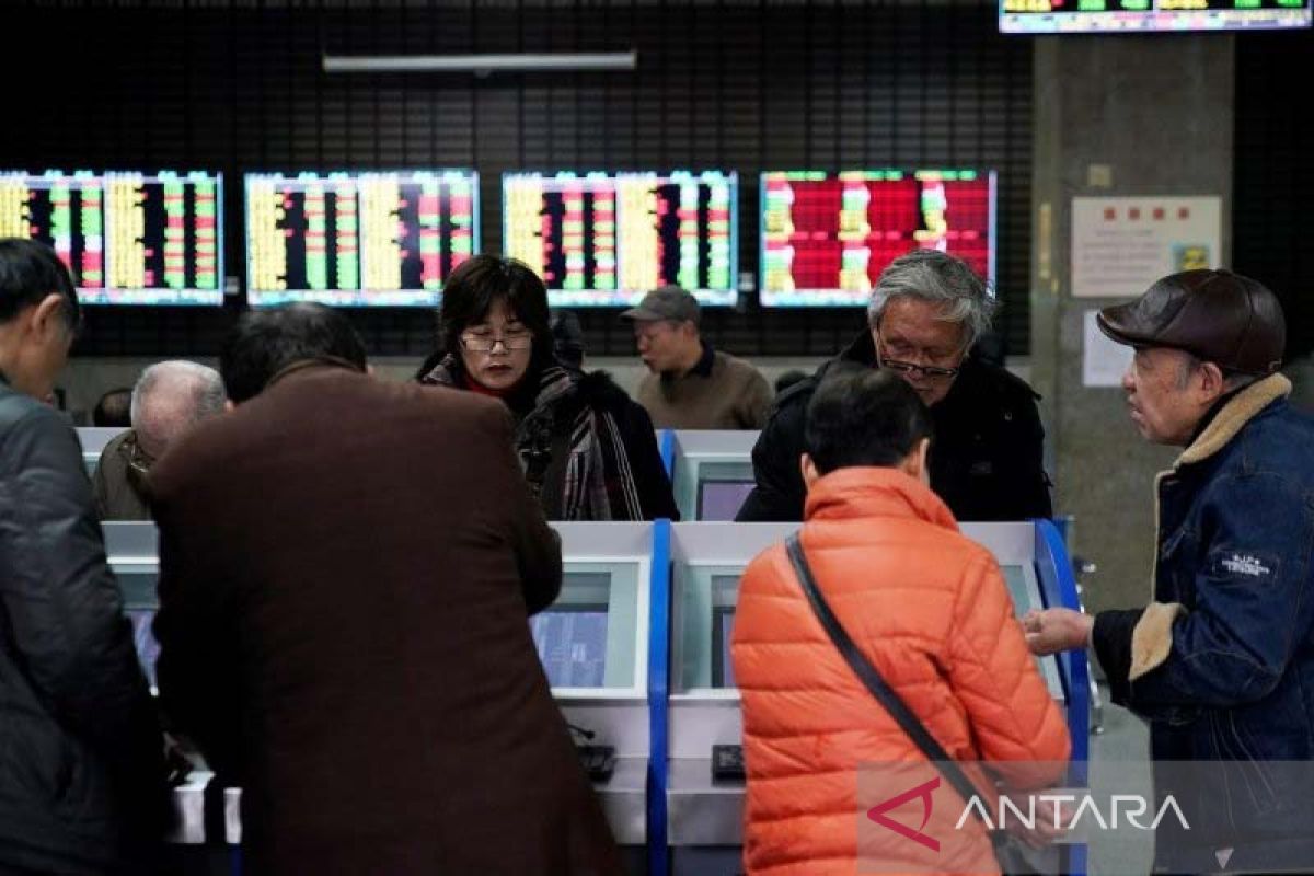 Saham China dibuka lebih rendah, indeks Shanghai terkikis 0,18 persen