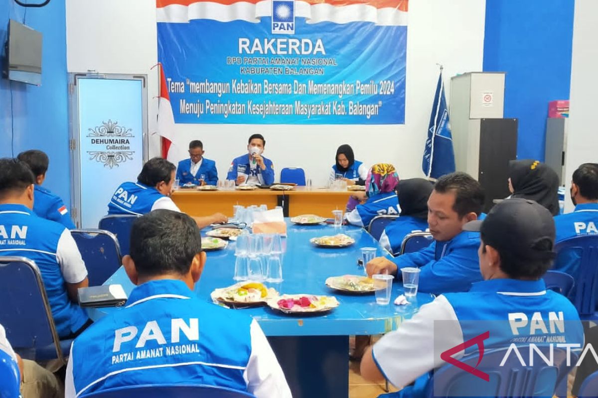 DPD PAN Balangan laksanakan Rakerda mantapkan Pemilu 2024