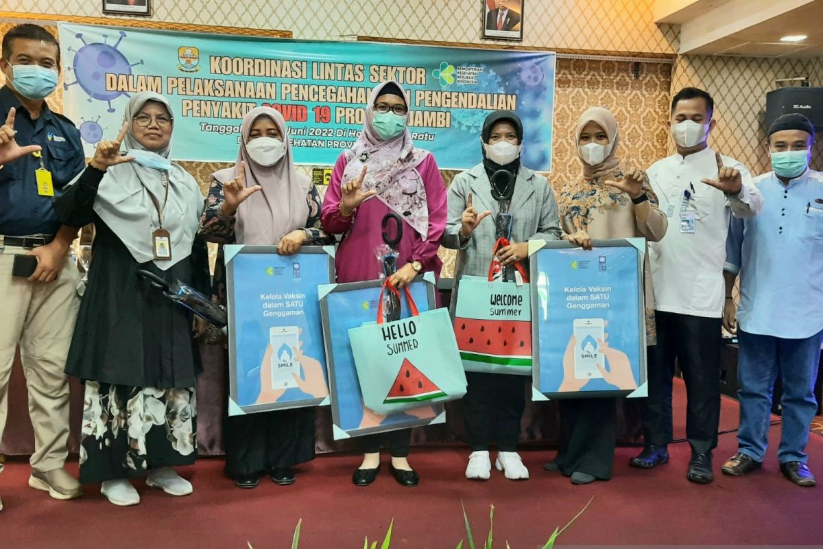 Dinkes Provinsi Jambi dan Unicef lakukan evaluasi capaian imunisasi anak