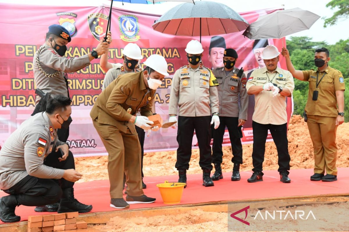 Pemprov bangun Gedung Ditreskrimsus untuk Polda Kepri