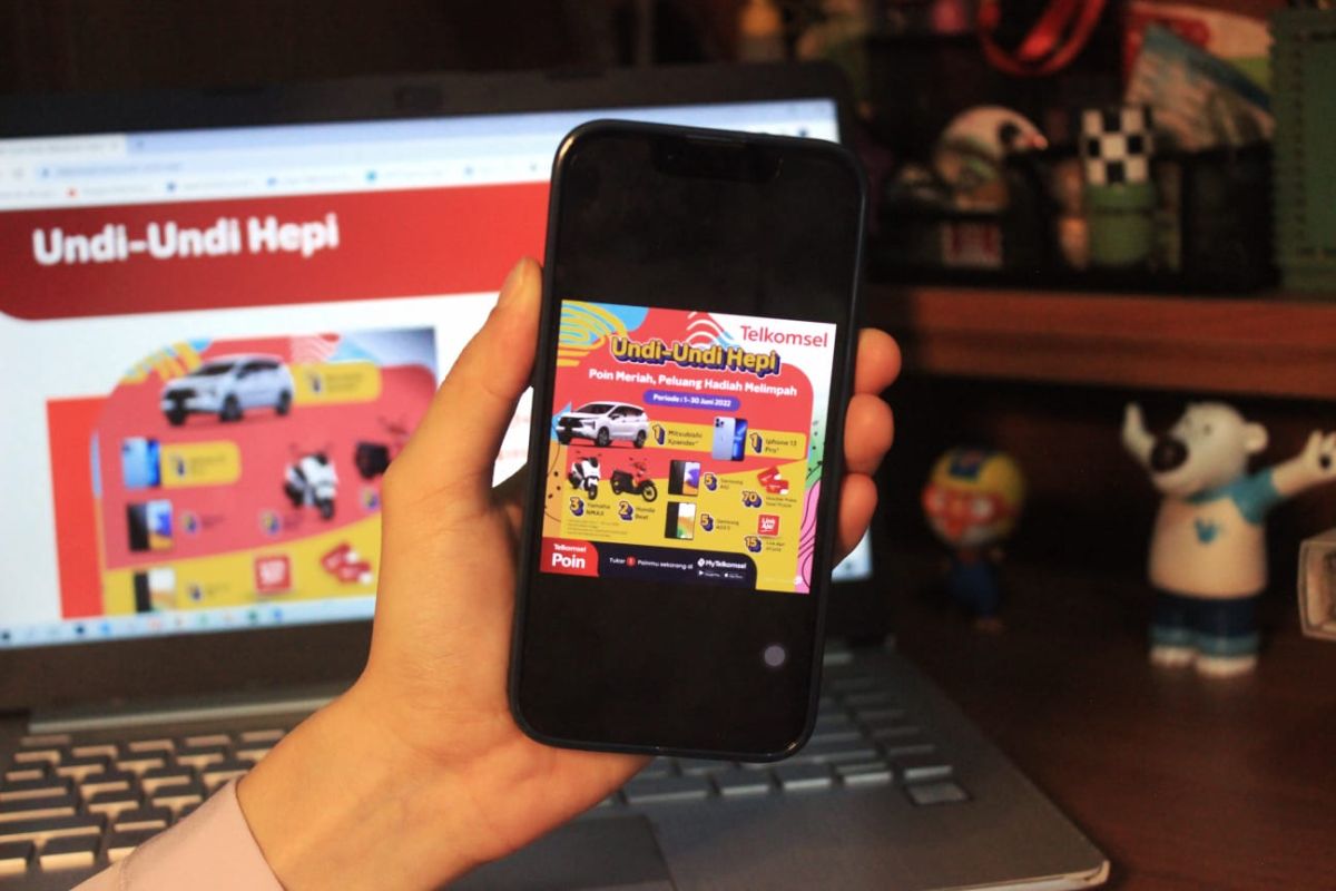 Program Undi-Undi Hepi Telkomsel kembali hadir gengan beragam hadiah menarik