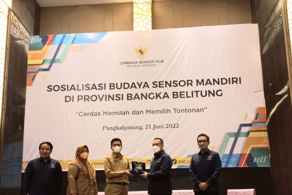 Pemprov apresiasi LSF RI sosialisasi budaya sensor mandiri di Babel