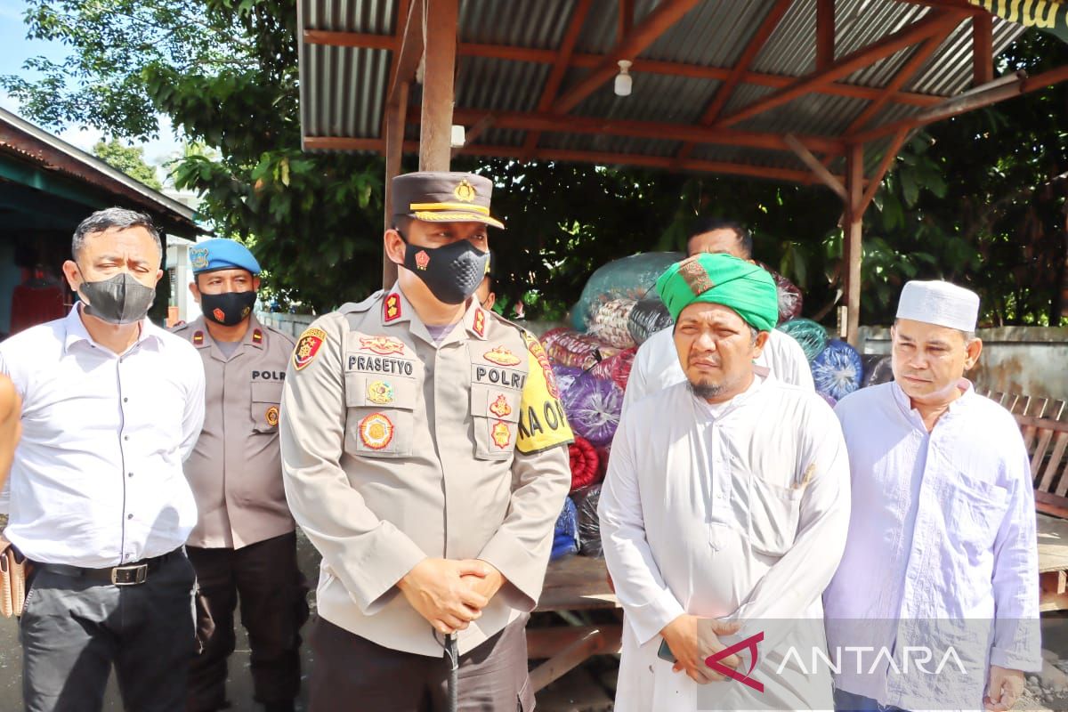 Kapolres Padang Sidempuan kembali kunjungi Ponpes Darul Istiqomah