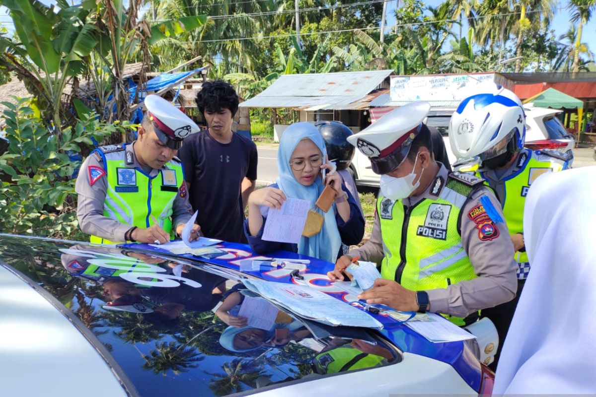 Polisi Pariaman catat 269 pelanggar lalu lintas selama 8 hari Operasi Patuh Singgalang