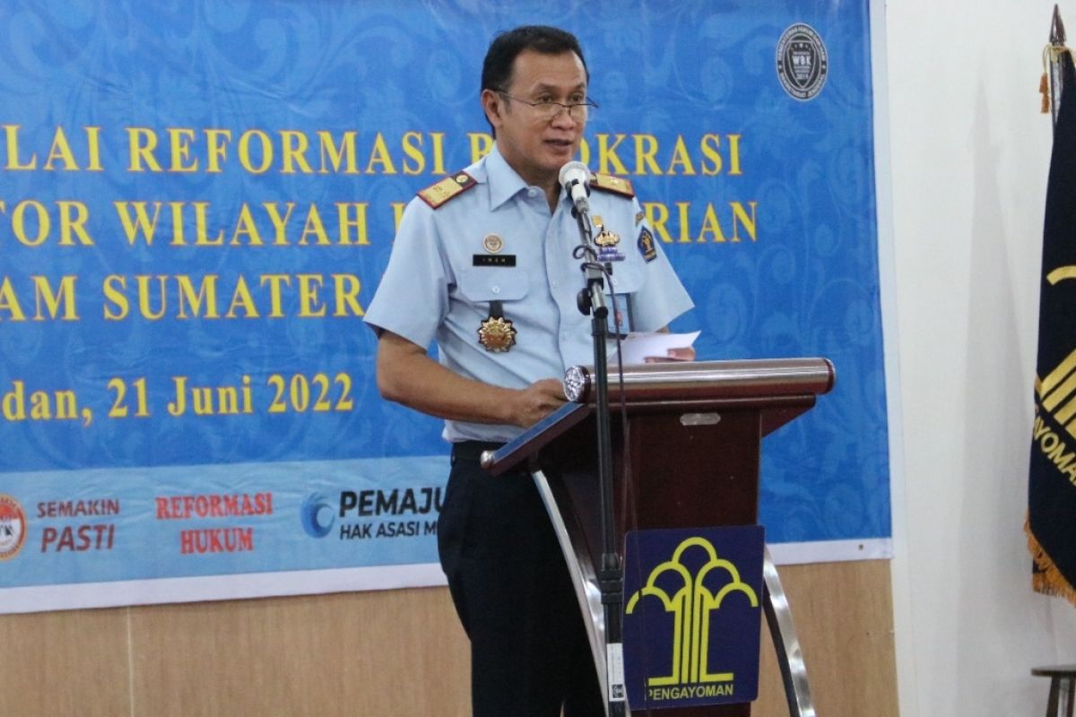 Kemenkumham Sumut lakukan perbaikan Reformasi Birokrasi