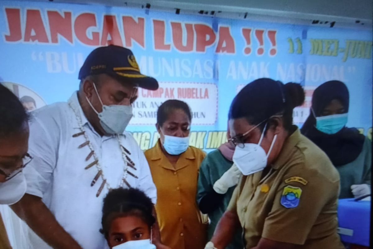 Pemkab Tambrauw lakukan program imunisasi anak nasional