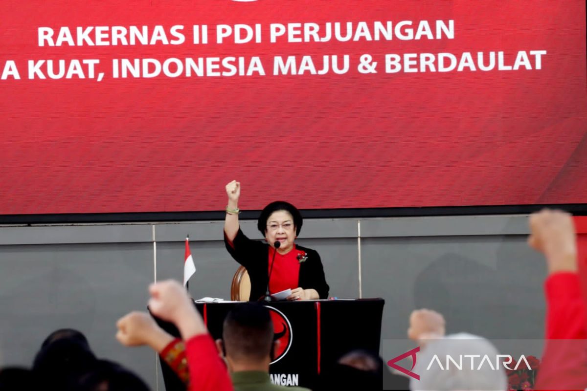 Megawati tegaskan Indoesia harus dibangun dengan rasa persatuan