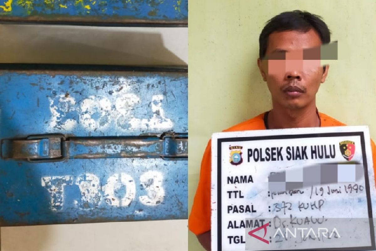 Polsek Siak Hulu ringkus karyawan PT Indomarco gelapkan uang