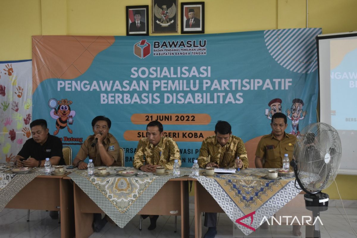 Bawaslu Bangka Tengah sosialisasikan pengawasan partisipatif pemilu