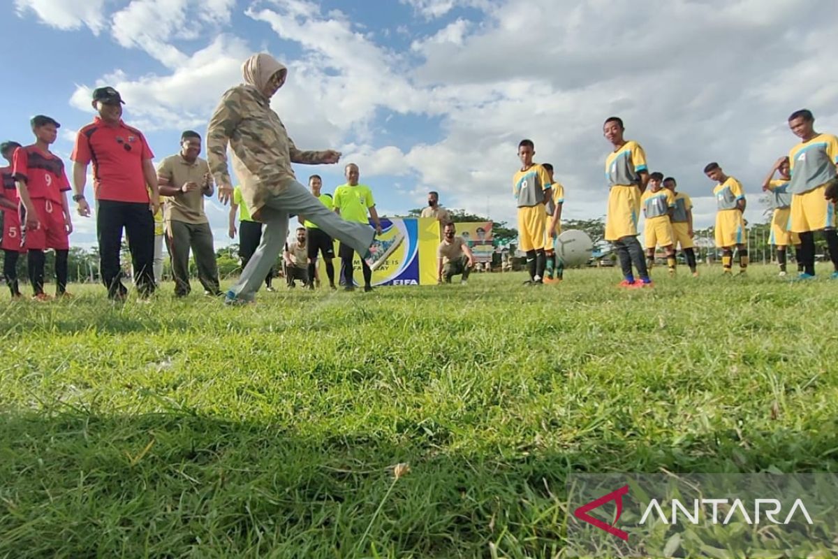 Bupati dukung turnamen Piala KSAD Liga Santri PSSI 2022