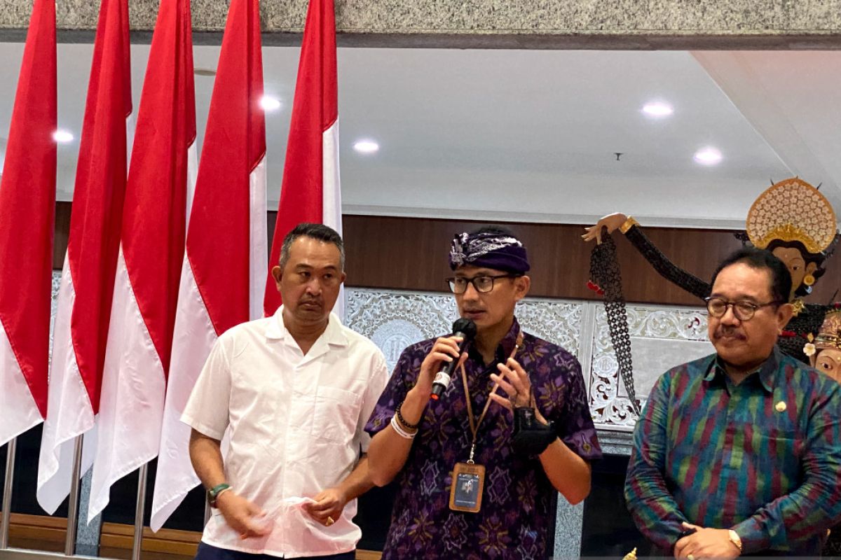 Menparekraf targetkan 1,5 juta wisman ke Bali sepanjang 2022