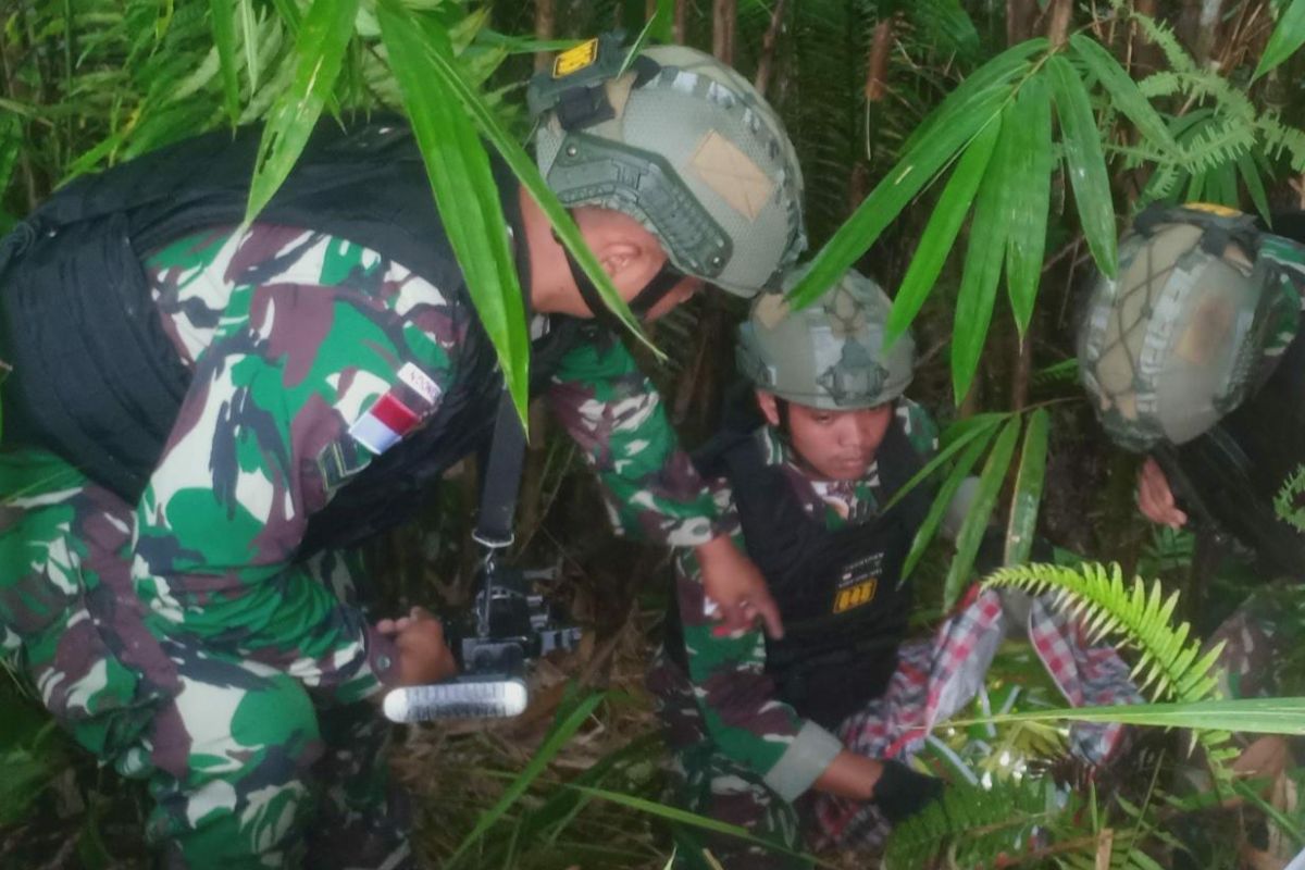 Satgas Pamtas gagalkan penyelundupan 27 kilogram sabu