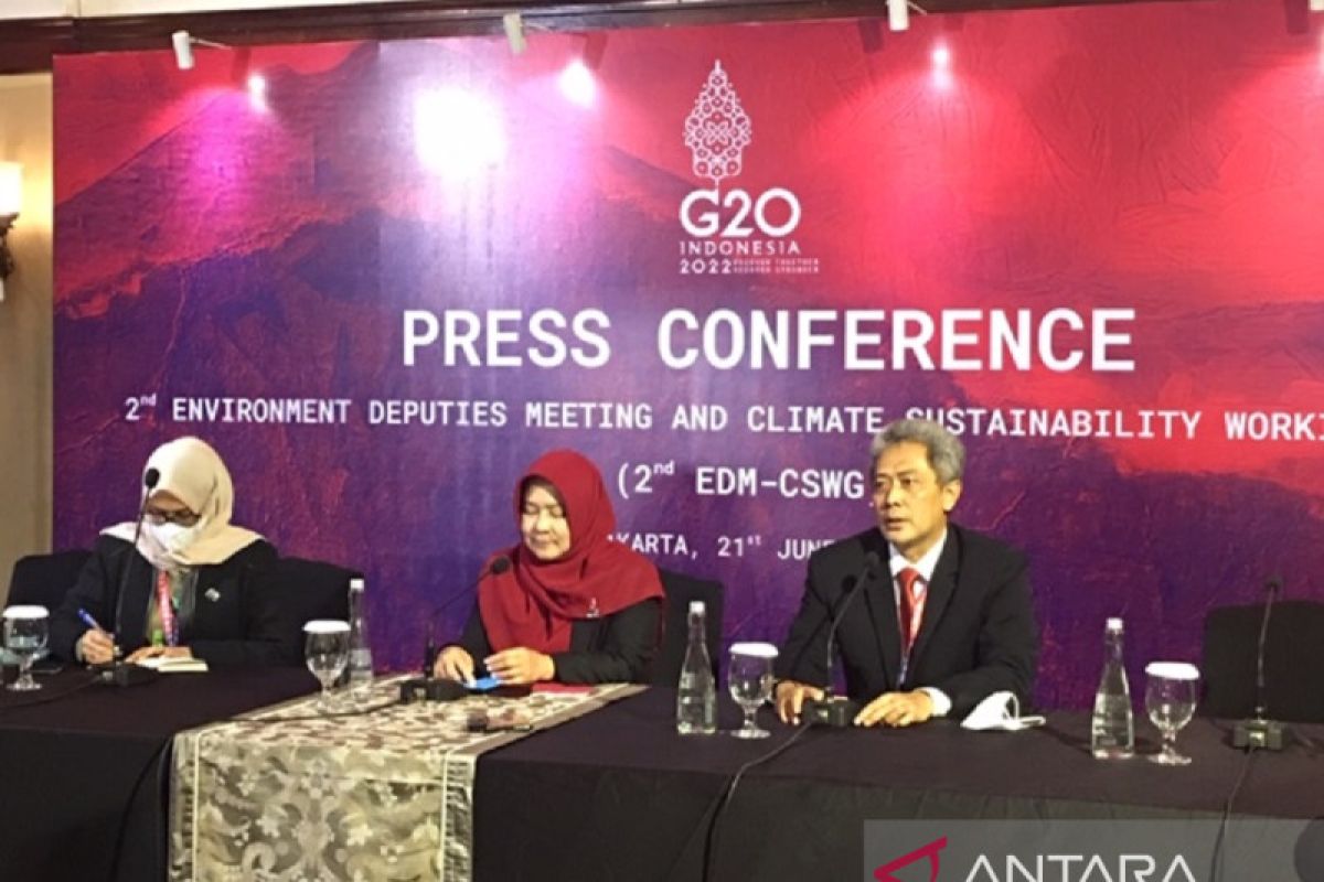 Indonesia dorong G20 prioritaskan adaptasi perubahan iklim