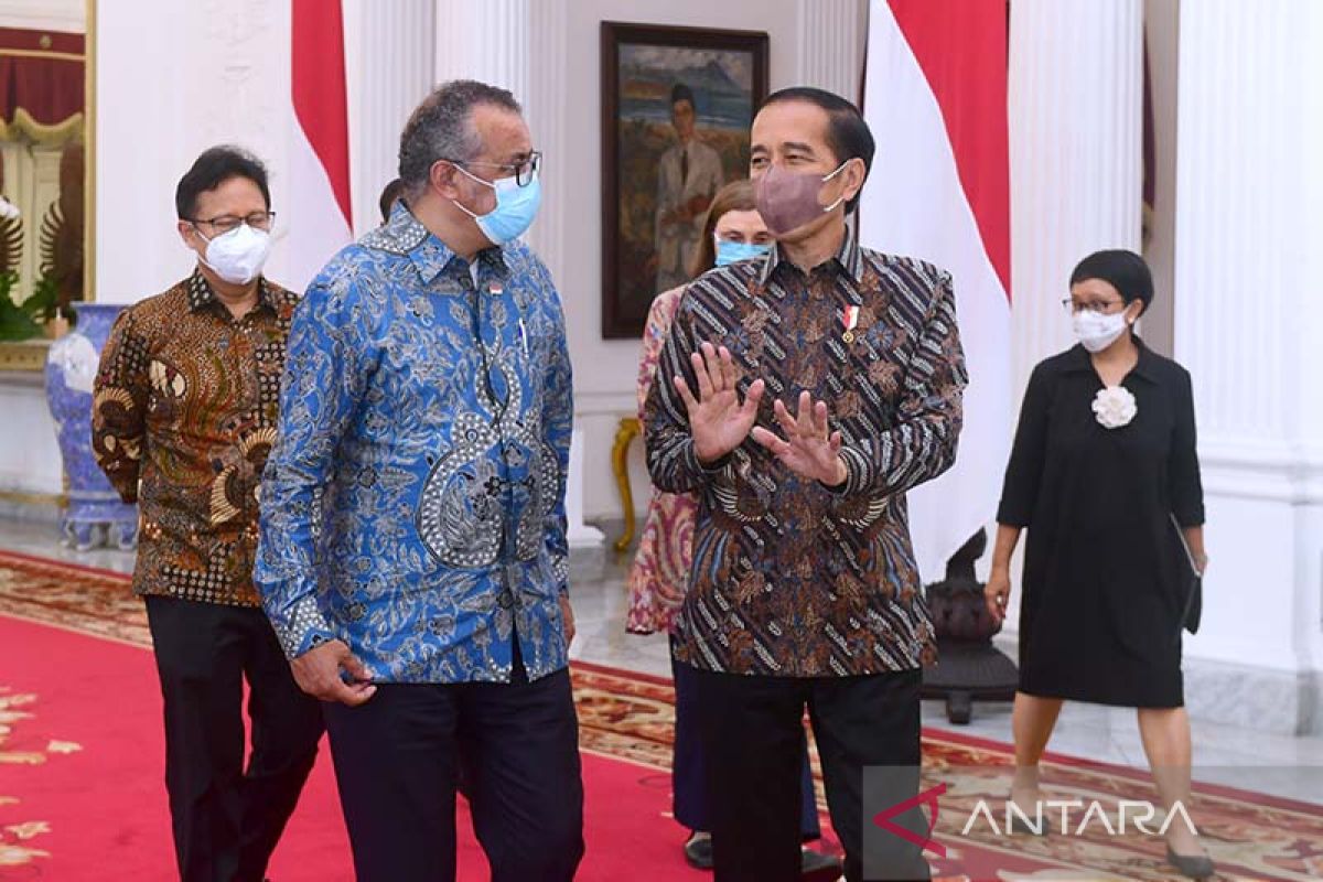 Dirjen WHO selamati Presiden Jokowi atas capaian RI tangani pandemi