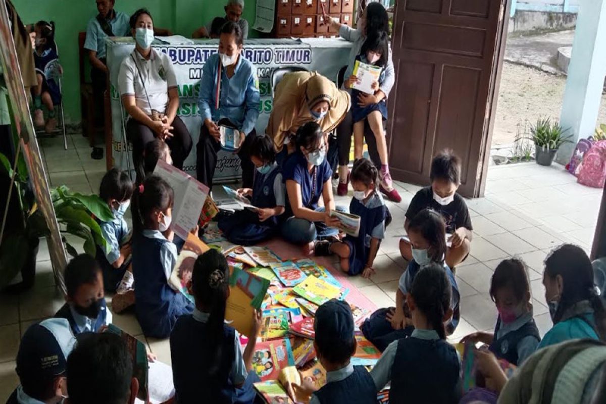 DPK Bartim apresiasi TK Ade Irma kenalkan perpustakaan ke anak usia dini