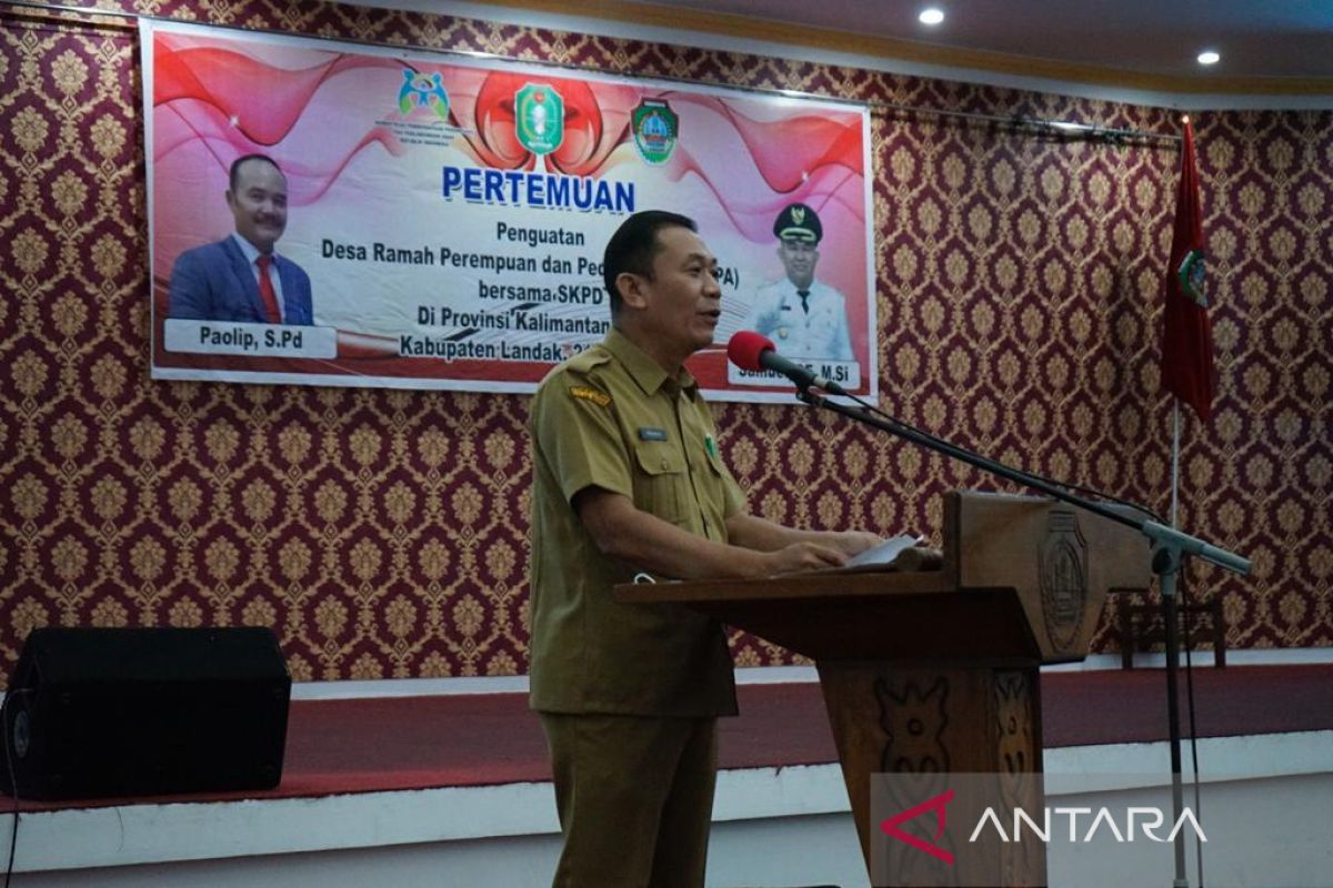 Pemkab Landak bentuk Desa Ramah Perempuan dan Peduli Anak