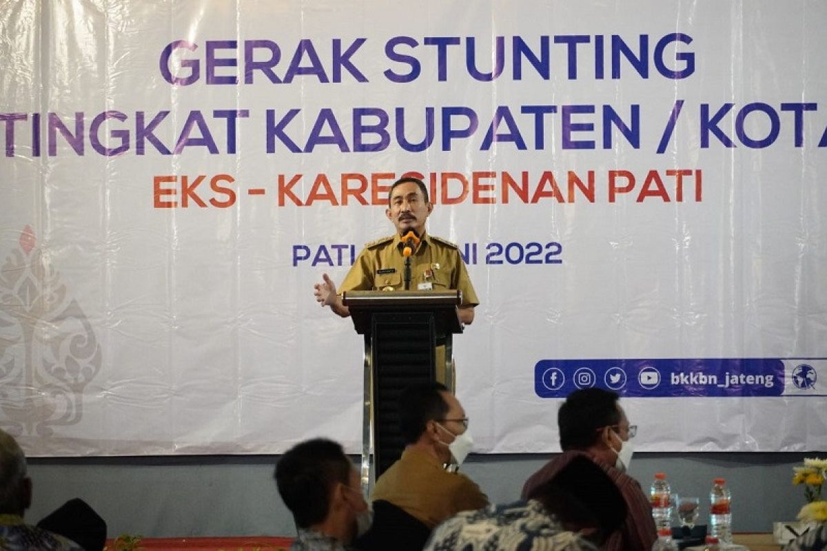 Pati turunkan angka stunting jadi 5,4 persen