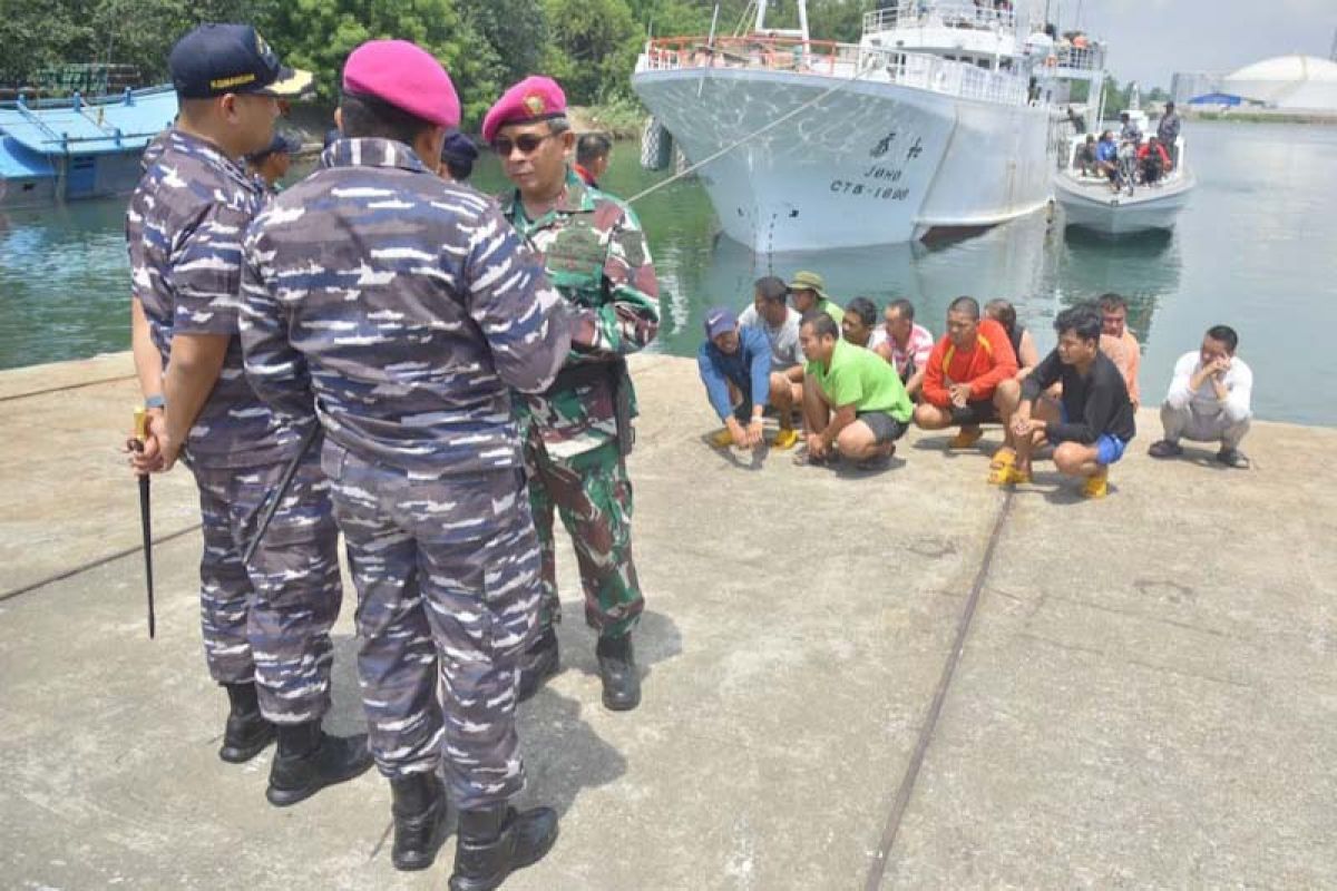 TNI AL tangkap kapal Taiwan di perairan Aceh