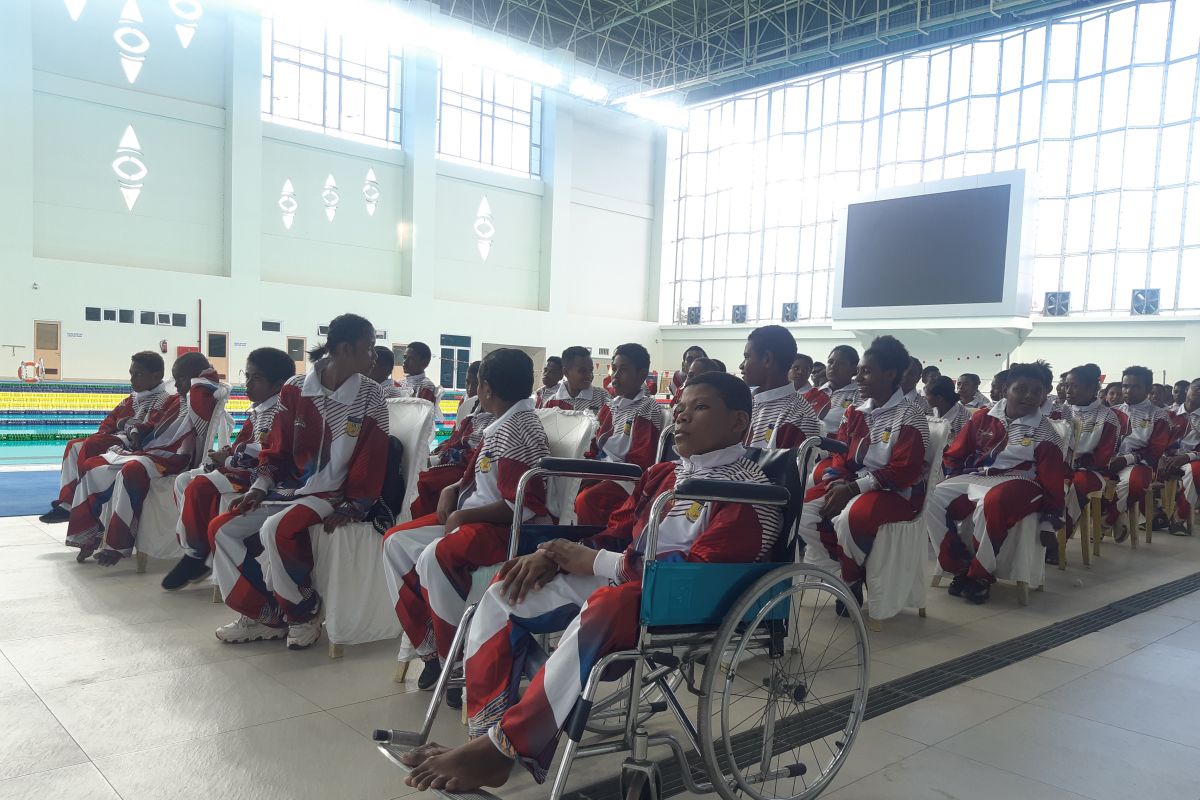 90 atlet disabilitas ikut pekan paralimpik pelajar provinsi Papua 2022