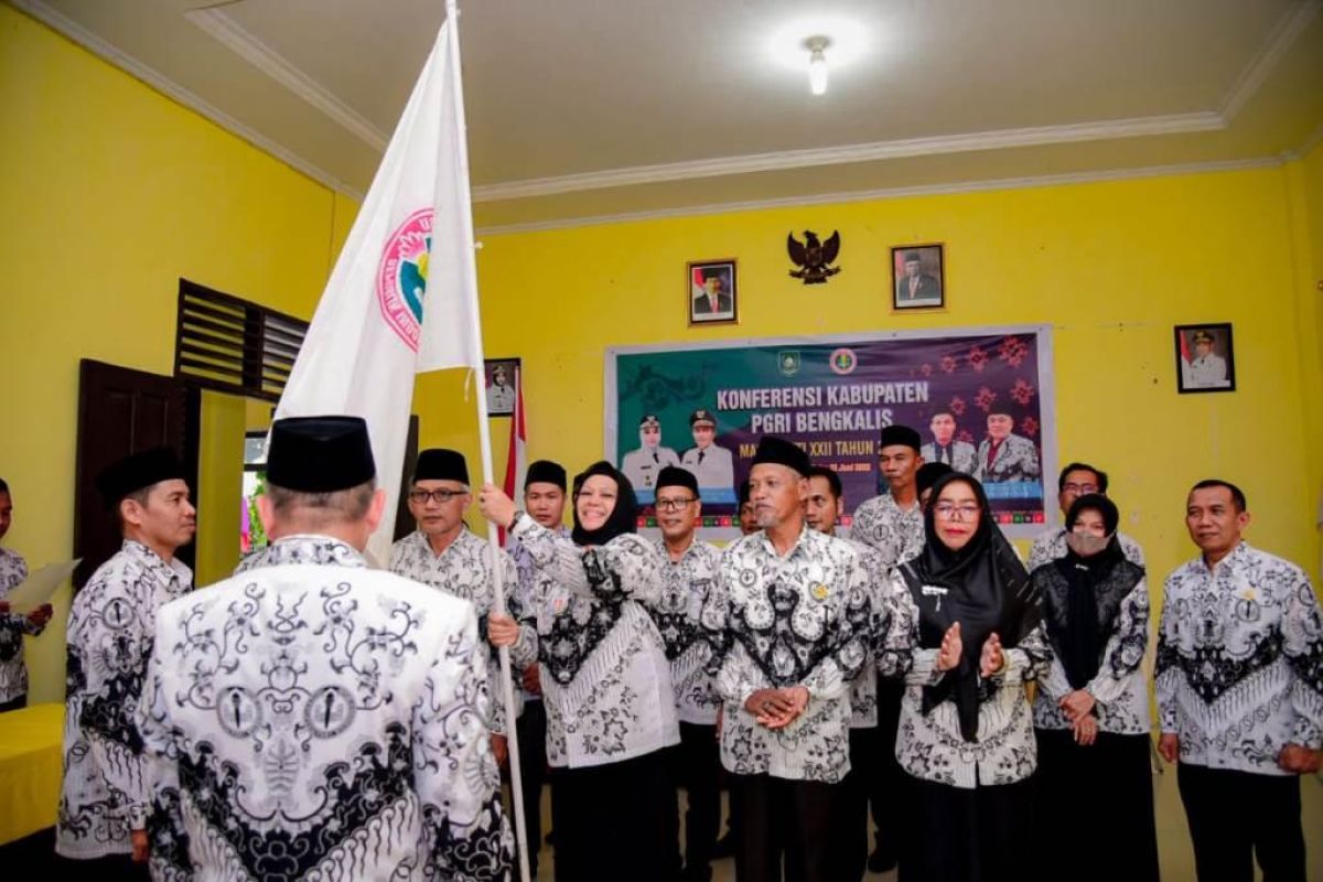 Kholijah nahkodai PGRI Kabupaten Bengkalis