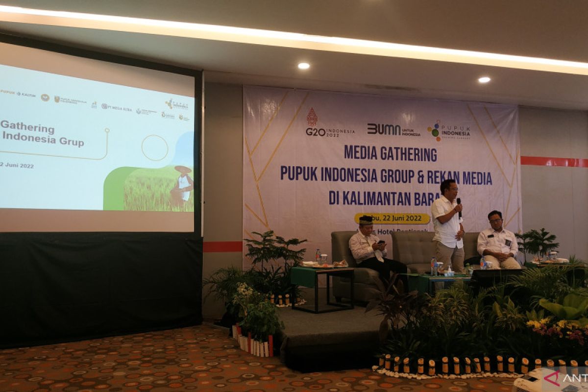 Pupuk Indonesia telah salurkan 55 ribu ton pupuk bersubsidi di Kalbar