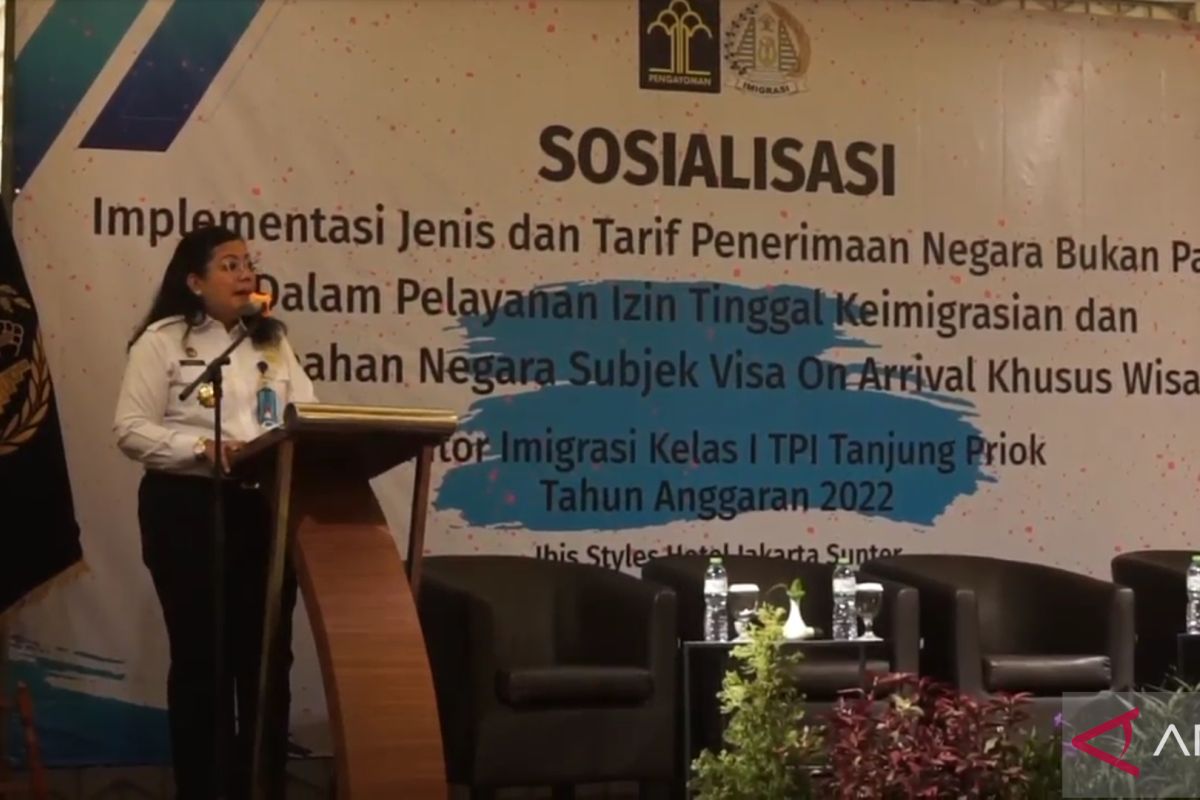 Tarif perpanjangan izin tinggal kunjungan WNA Rp2 juta untuk 60 hari