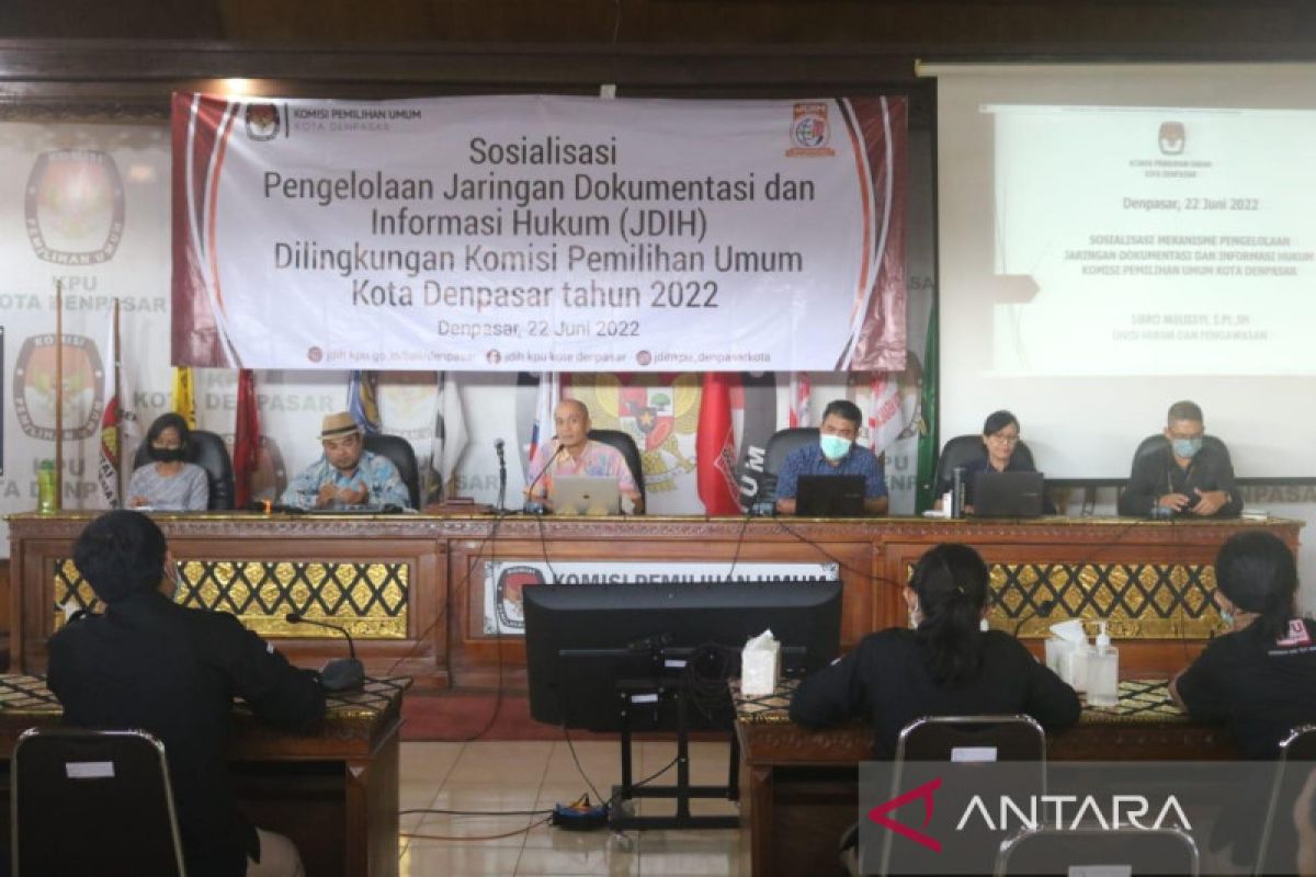 KPU Denpasar dorong informasi hukum akurat melalui JDIH