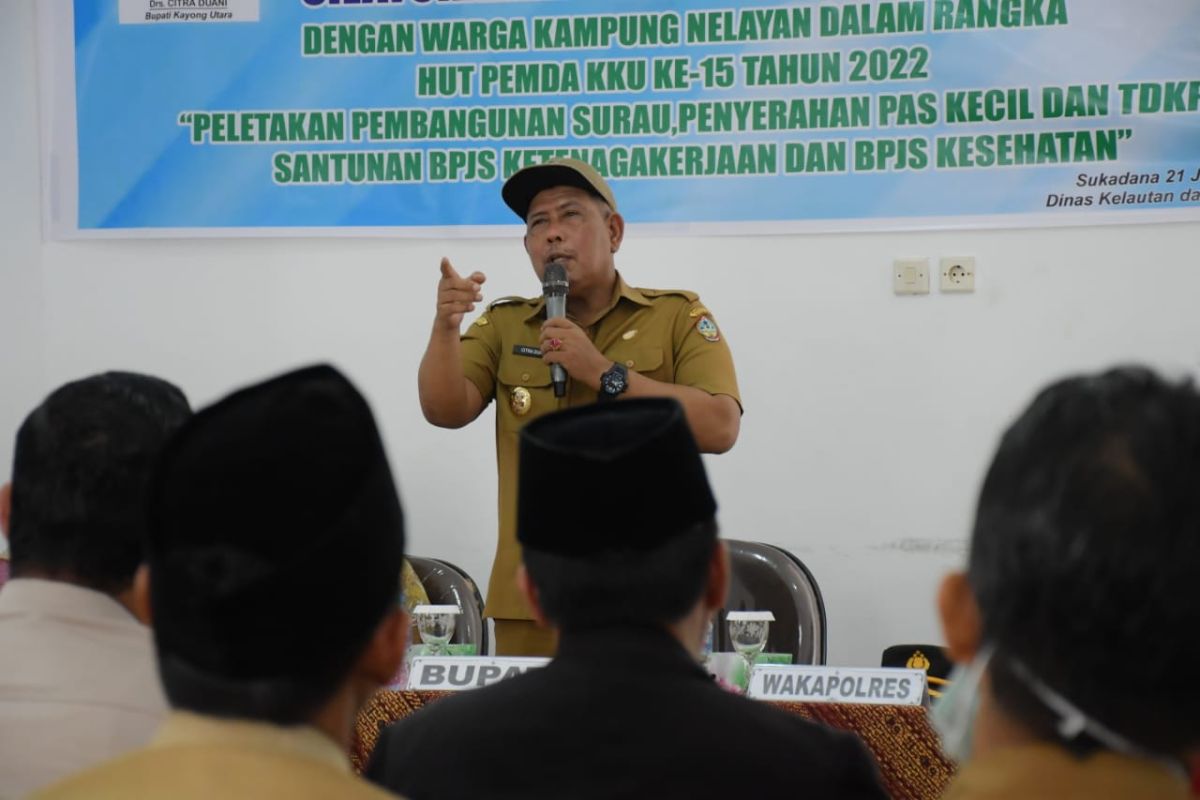 HUT ke-15 KKU Citra kunjungi warga Kampung Nelayan Sukadana