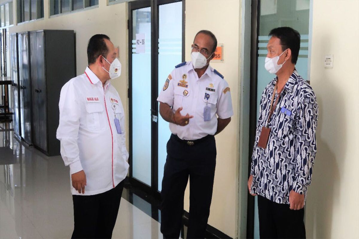 Inspektorat Jenderal Kemenhub inspeksi SKD Sipencatar 2022 di PIP Semarang
