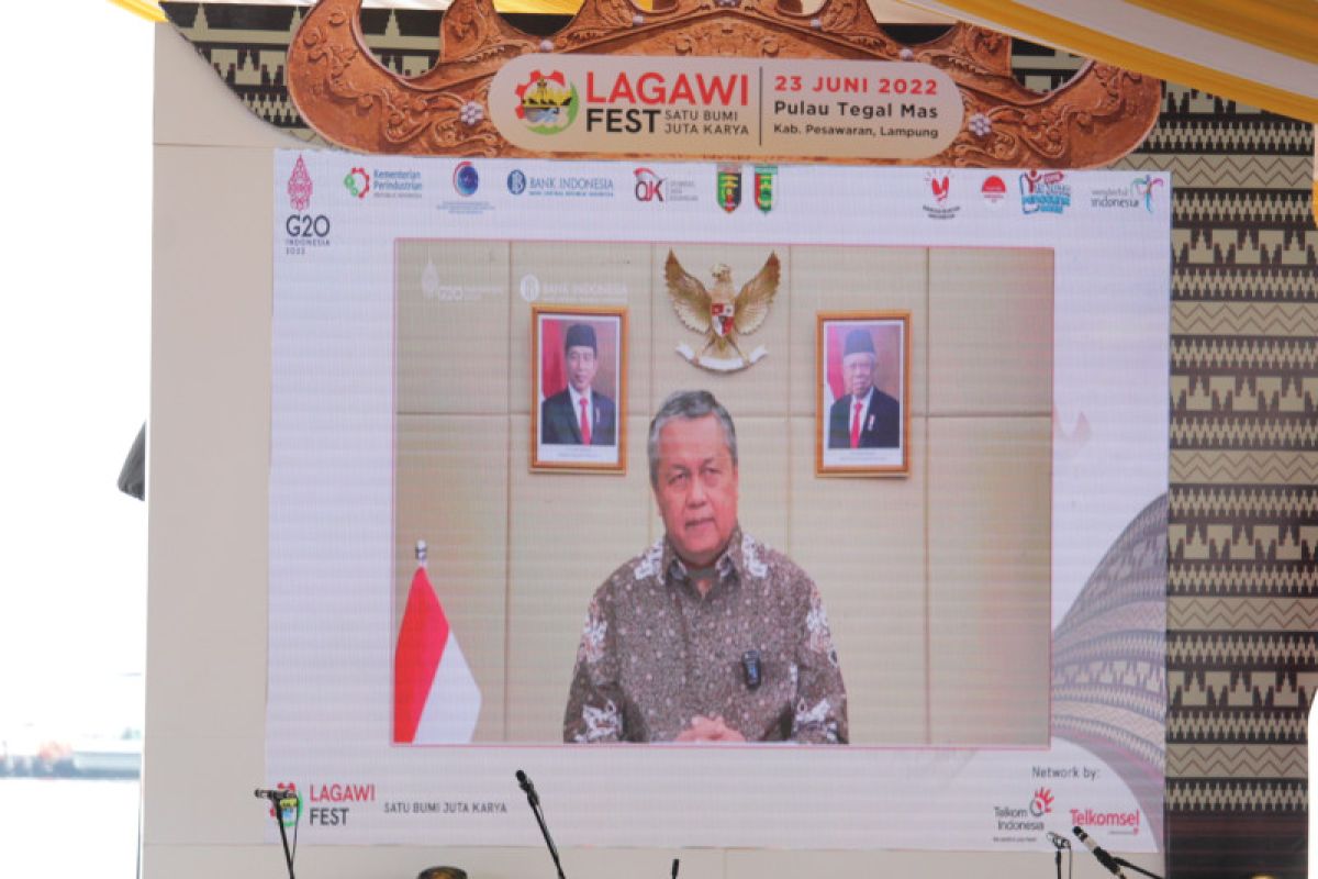 Gubernur BI: Produk artisan Lampung mampu berkembang melalui Gernas BBI
