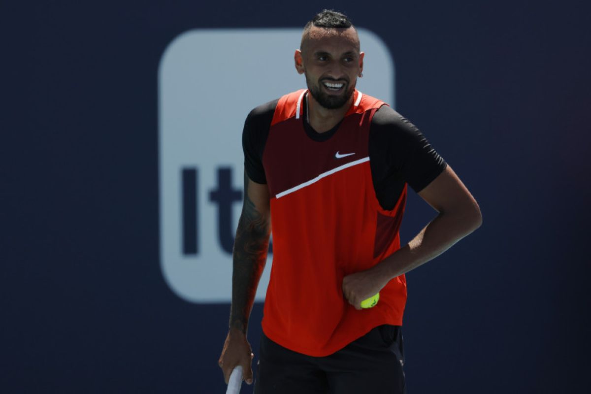 Petenis Australia Kyrgios mundur dari Kejuaraan Mallorca